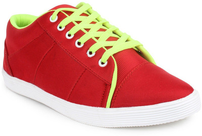 

Krafter Sneakers For Men(Red), Red;totiya