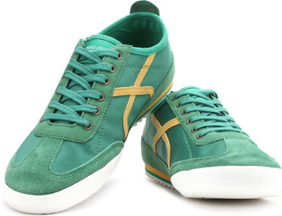 

United Colors of Benetton Corporate Casuals For Men(Green, Yellow), 903