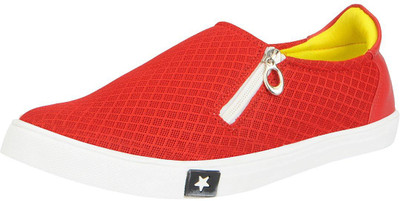 

FAUSTO Trendy Casuals For Men(Red
