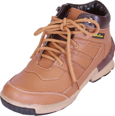 

Shoebook Mens Mid Length Boot Boots For Men(Tan
