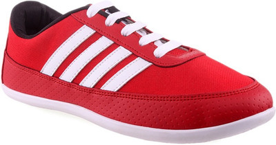 SCORIA R-2 Casual Shoes For Men(Red, White)