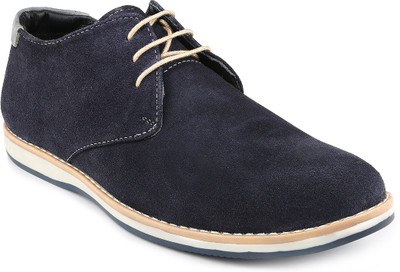 

Escaro Suede Leather Casuals For Men(Blue