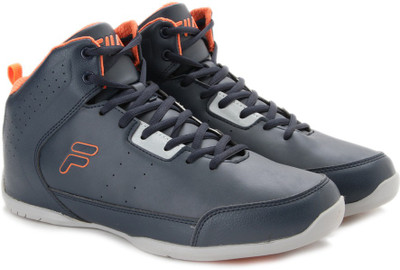 

Fila BACKBOARD Basket Ball Shoes For Men(Multicolor, Pea/org