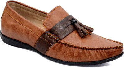 

Braavosi Tassel Loafers For Men(Tan, Brown)
