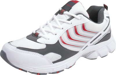 

Campus Polo Running Shoes For Men(White), Red