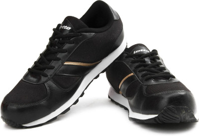 

Lotto Jogger Jogging Shoes For Men(Black), Black;golden
