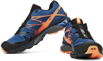 

Salomon XT Wings 3 Trail Running Shoes For Men(Blue, Gentiane;black;or