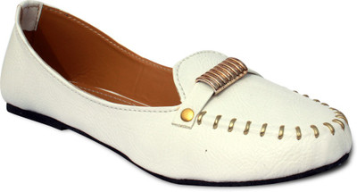 

Indilego Loafers For Women(White