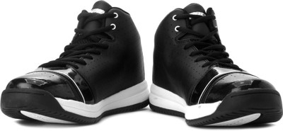 

Sparx SM-169 Mid Ankle Sneakers For Men(Black, White)