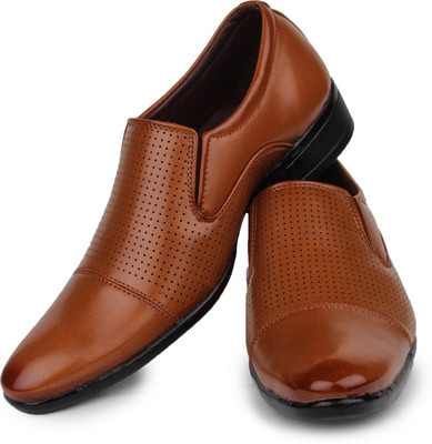 

Do Bhai Slip On Shoes For Men(Tan)