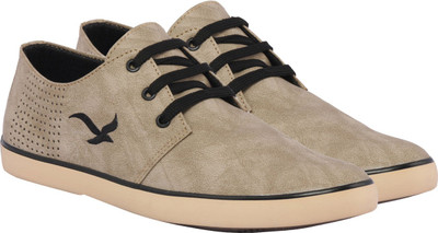 

Kraasa Premium Sports Canvas Shoes For Men(Grey, Black