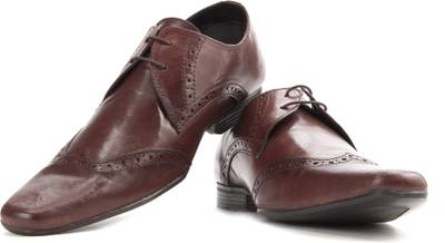 Red Tape Men Genuine Leather Lace Up Shoes