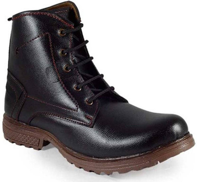 

Make in Delhi Boots For Men(Black