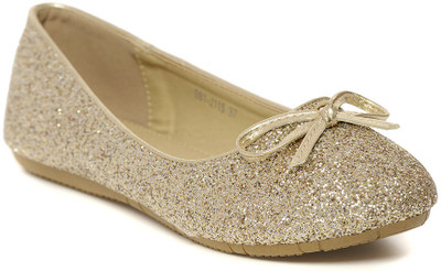 

Flat n Heels Bellies For Women(Gold)