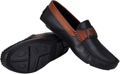FAUSTO Loafers For Men(Black