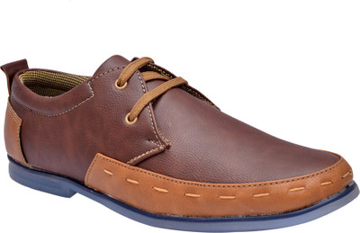 

John Karsun Atom Corporate Casuals For Men(Brown