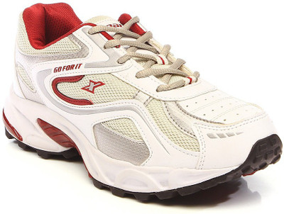Sparx Running Shoes For Men(White, White maroon