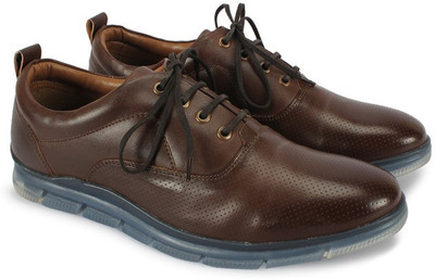 

Knotty Derby Johnson Oxford Casuals For Men(Brown
