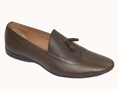 

John Hupper Party Wear For Men(Brown