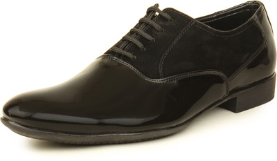 

Metrogue Men'S Black Formal Lace Up Shoes For Men(Black