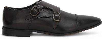 Arrow Men Genuine Leather Monk Straps