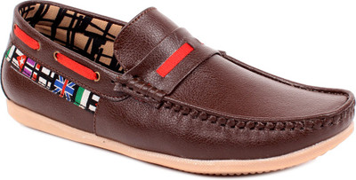 

Shoe Island Loafers For Men(Brown