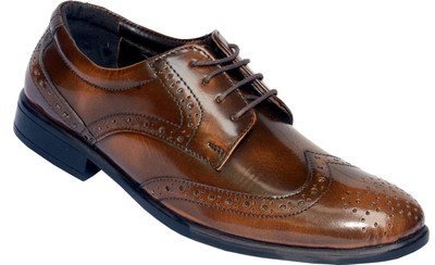 

Dizaro Lace Up For Men(Tan, Pine