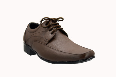 

LeCobbs Lace Up For Men(Brown
