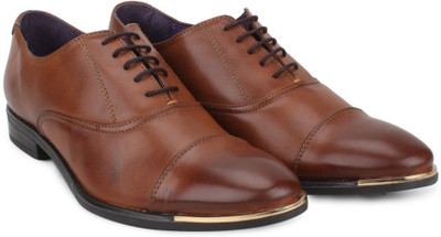 

Knotty Derby Vincent Toe Cap Oxford Lace Up For Men(Tan