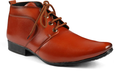 

Footfad Lace Up For Men(Tan