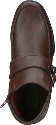 

Rocozo Krazy Ankle Boots For Men(Brown