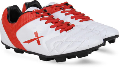 

Vector X Fusion White Red Football Shoes For Men(Red, White)