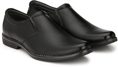 

Azzaro Black Ducas Slip On Shoes For Men(Black