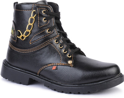 

Semana Boots For Men(Black)