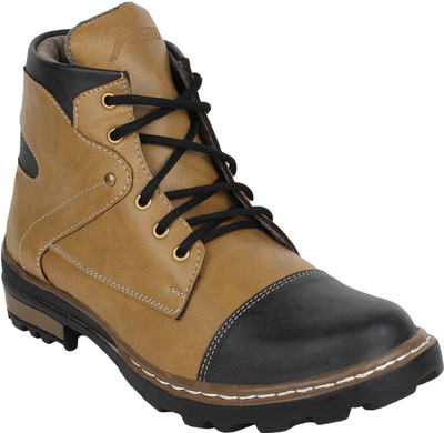 

Aero Sapphire Boots For Men(Tan), Cheeku