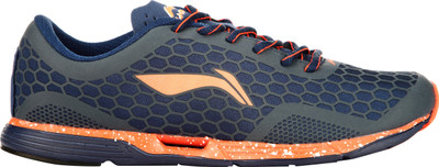 

Li-Ning Super Light Casual Shoes For Men(Navy, Orange, 02;navy