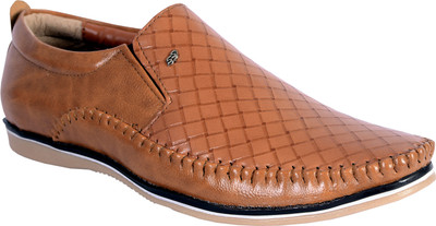 Shoebook Mens Tan Casuals For Men(Tan