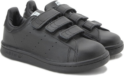 

ADIDAS STAN SMITH CF C Men Originals For Men(Black, Black/black/ftwwht