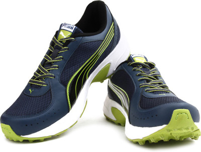 

Puma Rider DP Running Shoes For Men(Blue), Dark denim;black;lime punch