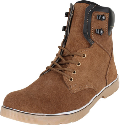 

BUWCH Buwch Casuals, Boots, Party Wear, Corporate Casuals For Men And Boys Tan Color Boots For Men(Tan