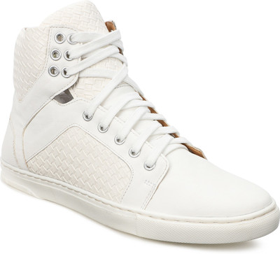 

Escaro Men's Casual Ankle Length Sneakers For Men(White