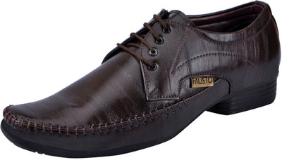 

FAUSTO Lace Up For Men(Brown)
