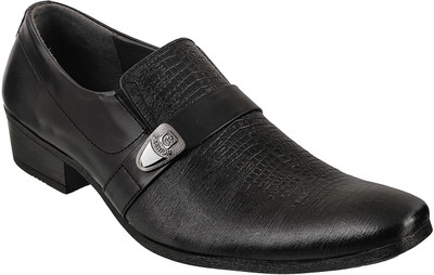 

Mochi Formal Slip On Shoes For Men(Black, 11;black