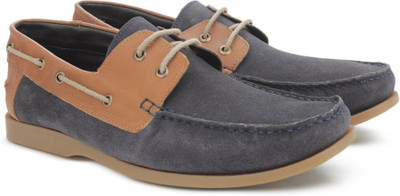 

Ruosh Boat Shoes For Men(Navy, Blue