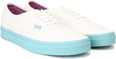 

Vans AUTHENTIC Sneakers For Men(White, (pop dots) white/aqua sea