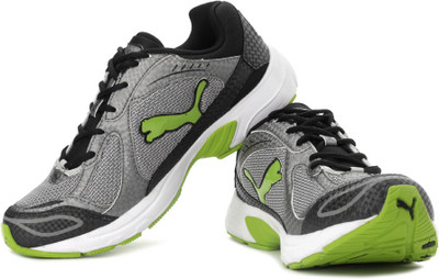 

Puma Cruz Ind. Running Shoes For Men(Grey), 04;dark shadow;steeple gray;lime green