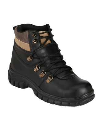 

Udenchi UD680 Steel Toe Safety Boots For Men(Multicolor, Black