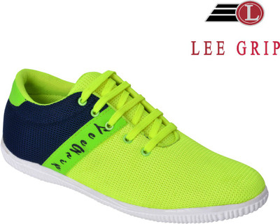 

Lee Grip Canvas Shoes For Men(Green, Green+blue