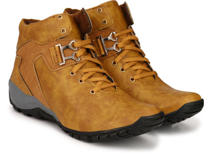 

TR Cowboy Boots For Men(Tan