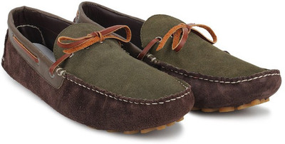 

Knotty Derby Rubius Loafers For Men(Brown, Brown+olive